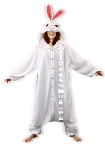 Костюм зайца взрослый